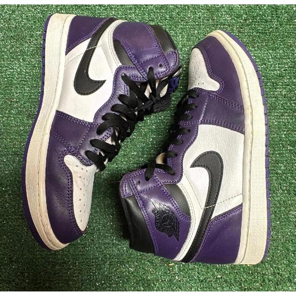 Jordan Retro 1 Court Purple Size 9